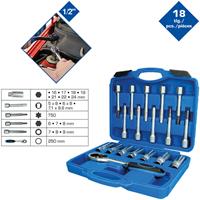 BRILLIANT TOOLS Stoßdämpfer-Werkzeug-Satz, 18-tlg - 