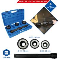 BRILLIANT TOOLS Spurstangenwerkzeug-Satz, 4-tlg - 