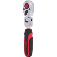 KSTOOLS KS TOOLS 1/4' CHROMEplus Gelenk-Umschaltknarre, 72 Zahn