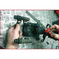 KSTOOLS KS TOOLS Bremssattelfeile ohne Heft, 150mm