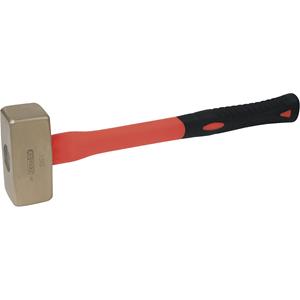 KSTOOLS KS TOOLS BRONZEplus Fäustel 5000 g, mit Fiberglasstiel