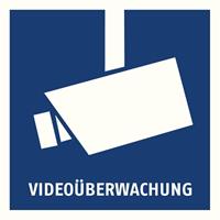 ABUS SECURITY ABUS AU1500 Warnaufkleber Videoüberwachung 90x90 mm