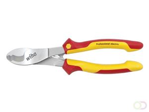 Velleman Wiha KabelknipperÂ ProfessionalÂ electric met in- en uitschakelbare openingsveer in blister (43666) 210 mm