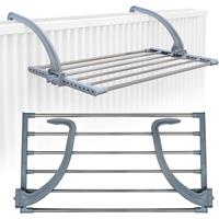 Eyepower Heizkörper Wäschetrockner 30x63x25 cm Edelstahl
