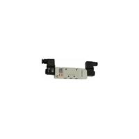 RIEGLER 5/2-Wegeventil, elektropneumat., bistabil, G 1/8, 230 V, 50 Hz