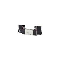 RIEGLER + CO. KG DRUCKLUFT Riegler+co.kg Druckluft - Riegler 5/2-Wegeventil elektropneu., »4V«, bista., G 1/8, 24VDC, 750l/min
