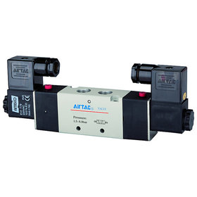 RIEGLER - 5/2-Wegeventil elektropneumatisch »4V« bistabil, G 1/2", 230 V, 50 Hz