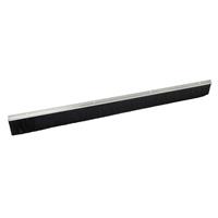 Fixman Aluminium Garagedeur Tochtstrip - Aluminium, Borstelharen 50 mm, 2 x 1067 mm.