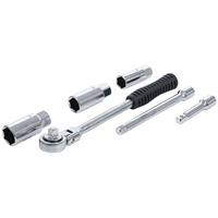 BGS Zündkerzenschlüssel Satz Zündkerzen Werkzeug PKW Motorrad Knarre 19+21+22mm