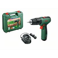 Bosch EasyImpact 1200 | Accu Klopboorschroevendraaier | 2 standen | 12V | 1,5 Ah accu + oplader | In transportkoffer - 06039D3104