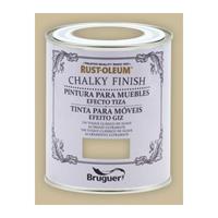 RUST-OLEUM Malerei-Effekt Kreide Chalk Paint Xylazel | 750 ml - Braun Jute - 