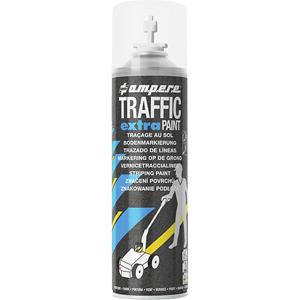 a.m.p.e.r.e Markeerverf voor zware belasting, inhoud 500 ml, VE = 12 spuitbussen, wit