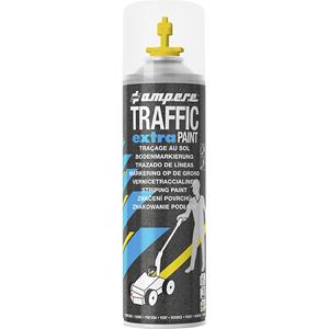 a.m.p.e.r.e Markeerverf voor zware belasting, inhoud 500 ml, VE = 12 spuitbussen, geel