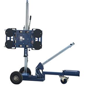 Bohle Hefapparaat LIFTMASTER, handmatig vacuümhefsysteem met 2 rijen zuignappen, 360° draaibaar, hefvermogen 180 kg, zuigschotel-Ø 220 mm