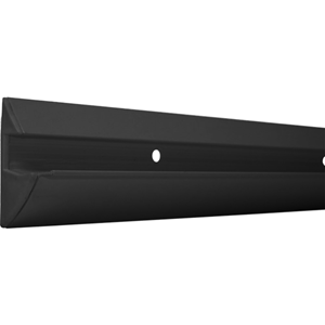 Spur Schadébo Wandplankdrager Muroy git zwart RAL9005 200cm