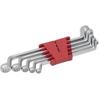 KSTOOLS KS TOOLS Doppel-Ringschlüssel Satz, gekröpft, 5-tlg 8-19mm