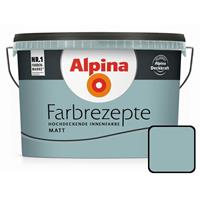 Alpina Farbrezepte Gletscherblau matt 2,5 Liter 2,5 l, gletscherblau, matt