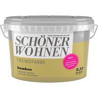 SCHONERWOHNEN 2,5L Schöner Wohnen -Trend Wandfarbe matt Bamboo