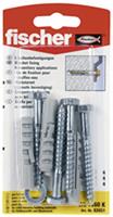 Fischer bevestigingsset voor sanitaire toestellen WL 7x65mm 4st.