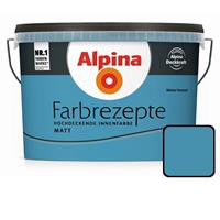 Alpina Farbrezepte Petrol de Luxe matt 2,5 Liter 2,5 l, petrol de luxe, matt