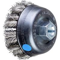 Topfbürste mit Gewinde, gezopft POS TBG 80/M14 CT INOX 0,35 - Pferd