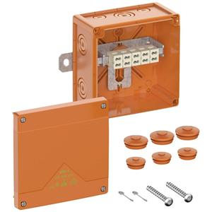 Spelsberg 86741001 Abzweigkasten (L x B x H) 150 x 150 x 85mm Orange IP66 1St.