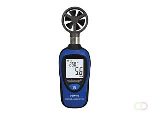 DIGITALE MINI THERMOMETER-ANEMOMETER