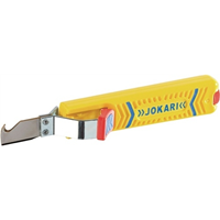 Jokari Kabelmesser Abisoliermesser mit Hakenklinge, für Kabel Ø 8-28 mm