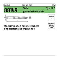 Diverse Reyher - Stockschraube M6x50 verzinkt