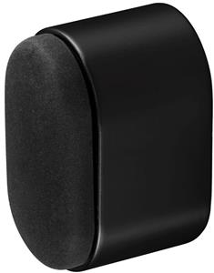 Hermeta DEURBUFFER OVAAL 25MM MAT ZWART (4700)
