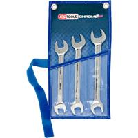 KSTOOLS KS TOOLS CHROMEplus Doppel-Maulschlüssel-Satz, 3-tlg