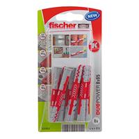 Fischer nylon plug DuoPower 8X65 8st.