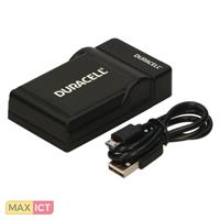 Duracell Ladegerät mit USB Kabel für DR9686/Li-50B/Pentax D-Li92