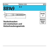 Diverse Stockschraube R 88149 Typ 23 E M 6 x 70 A 2 A 2 - 