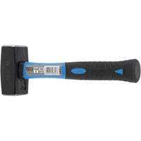 BGS TECHNIC Fäustel | Fiberglasstiel | DIN 6475 | 1000 g - 
