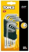 Topex torxset gekleurd t10-t50 35d969