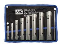 BGS Rohrsteckschlüssel-Satz SW6-22mm, 8tlg, Stahlrohr