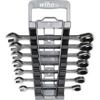 Wiha 44664 Doppel-Ringratschenschlüssel-Satz 7teilig 9 - 15mm