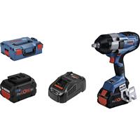 Bosch GDS 18V-1000 C 06019J8003 Accu-draaislagmoeraanzetter 18 V 5.5 Ah Li-ion Brushless, Incl. 2 accus, Incl. lader, Incl. koffer