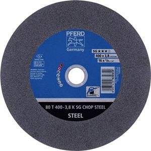 PFERD 80 T 400-3,8 K SG CHOP STEEL/32,0 66324094 Doorslijpschijf recht 400 mm 32 mm 10 stuk(s)