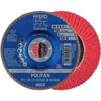 PFERD 67712536 Fächerschleifscheibe Durchmesser 125mm 10St.