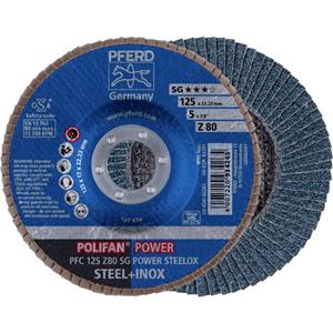 PFERD 67788126 Fächerschleifscheibe Durchmesser 125mm 10St.