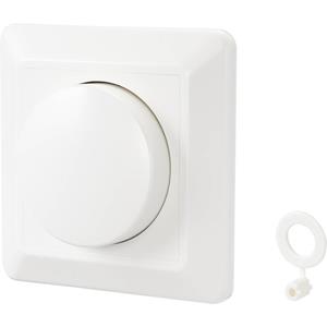 Sygonix SY-4697882 Drehdimmer Geeignet für Leuchtmittel: Halogenlampe, LED-Lampe, Glühlampe