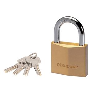 Masterlock Master Lock hangslot extra dik massief messing 60mm