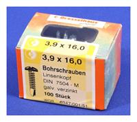Gegalvaniseerde schroeven DRESSELHAUS 6047/001/51 3,9X16