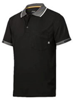 Snickers poloshirt tech zwart M