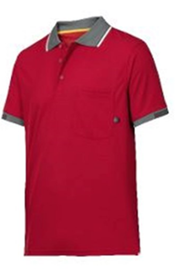 poloshirt tech rood L