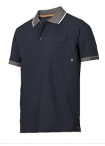 Snickers poloshirt tech donker blauw XXL