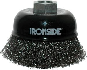 Ironside Komborstel staaldraad gegolfd M14 diameter 60mm