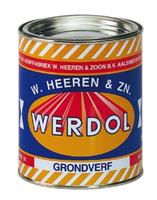 Werdol Grondverf 750 ml, grijs